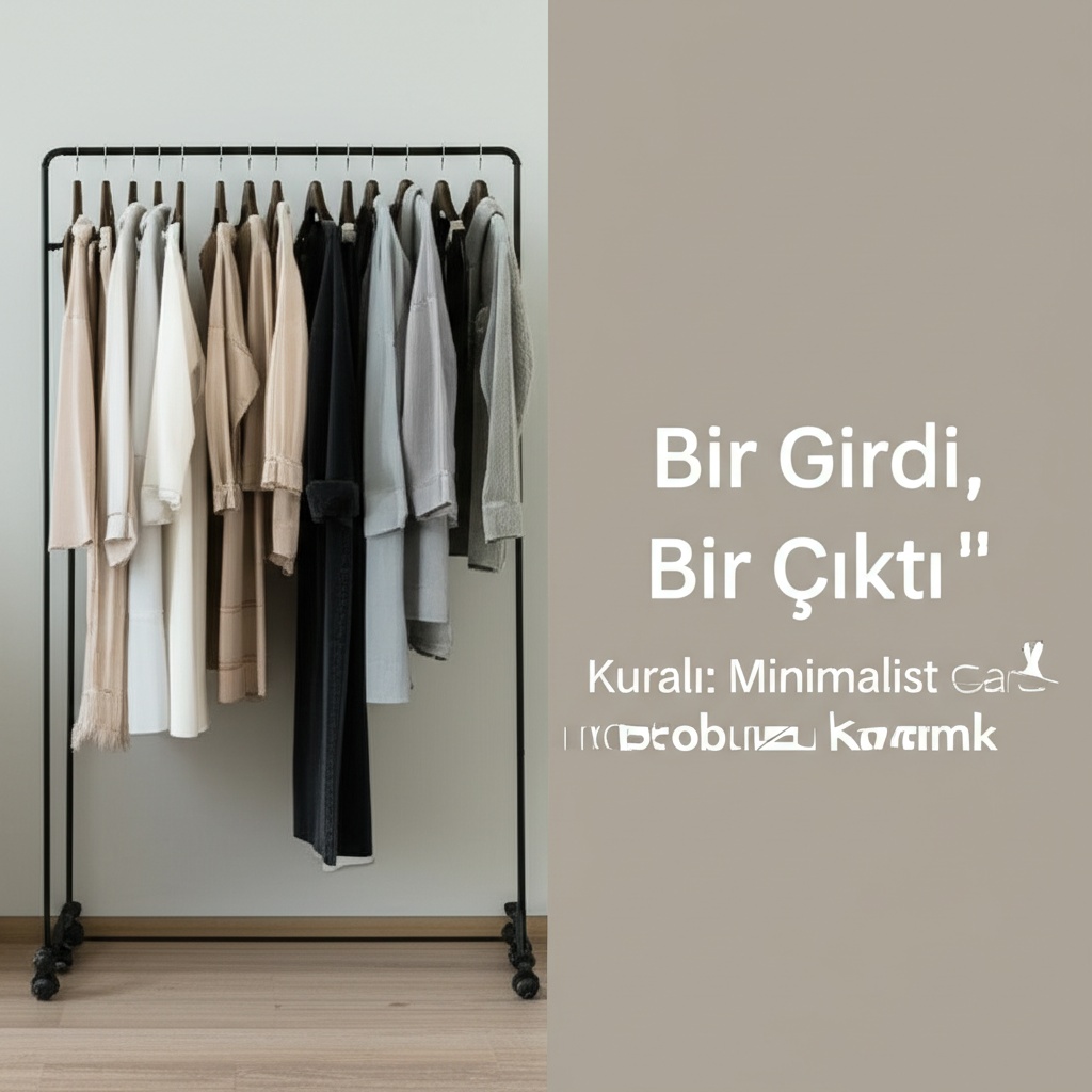 “Bir Girdi, Bir Çıktı” Kuralı: Minimalist Gardırobunuzu Korumak