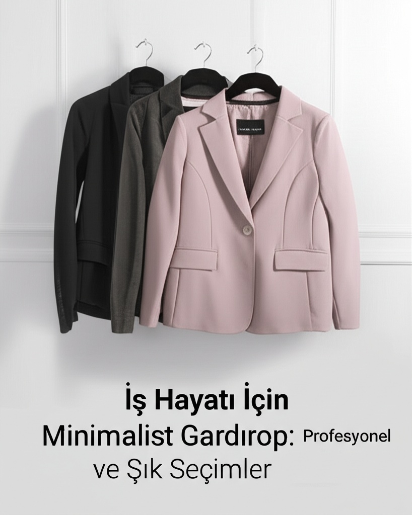İş Hayatı İçin Minimalist Gardırop: Profesyonel ve Şık Seçimler