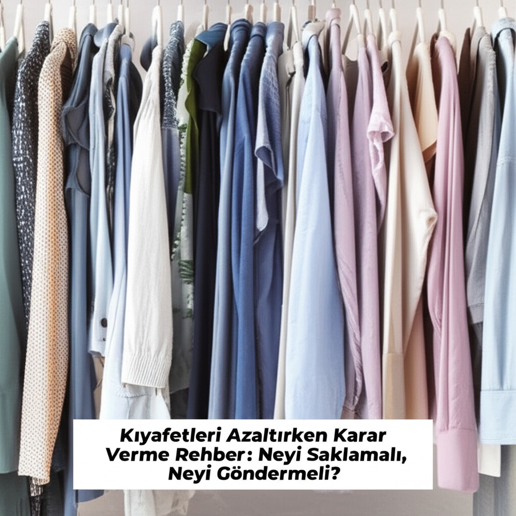 Kıyafetleri Azaltırken Karar Verme Rehberi: Neyi Saklamalı, Neyi Göndermeli?
