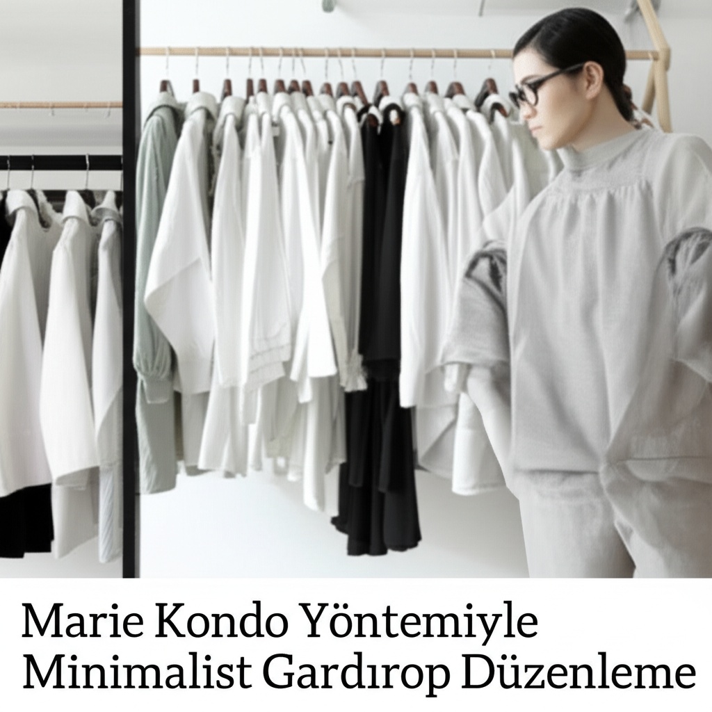Marie Kondo Yöntemiyle Minimalist Gardırop Düzenleme