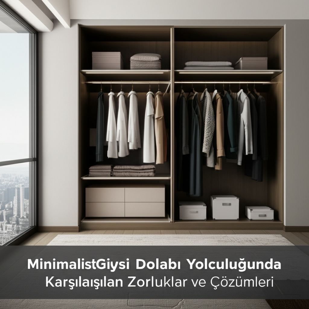 Minimalist Giysi Dolabı Yolculuğunda Karşılaşılan Zorluklar ve Çözümleri