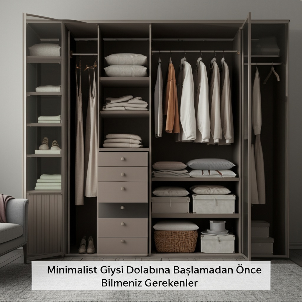 Minimalist Giysi Dolabına Başlamadan Önce Bilmeniz Gerekenler