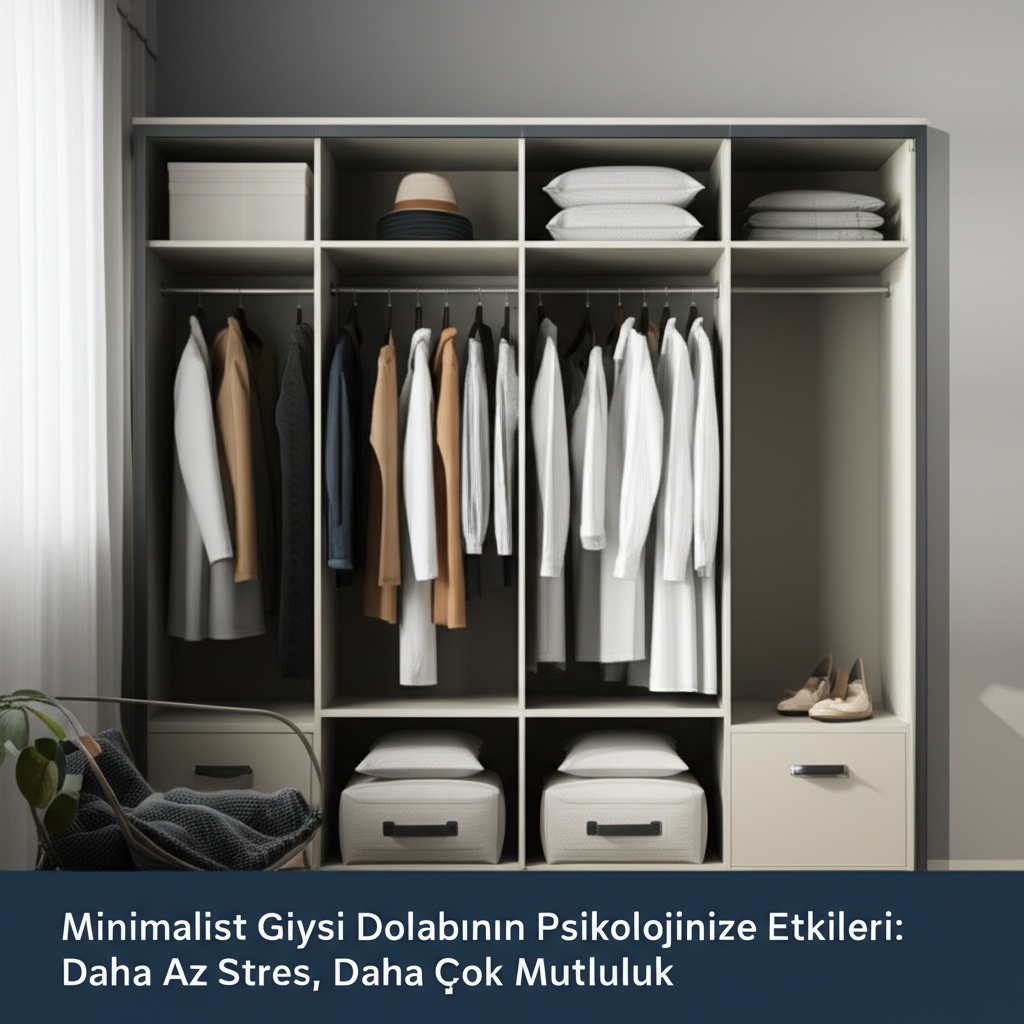 Minimalist Giysi Dolabının Psikolojinize Etkileri: Daha Az Stres, Daha Çok Mutluluk