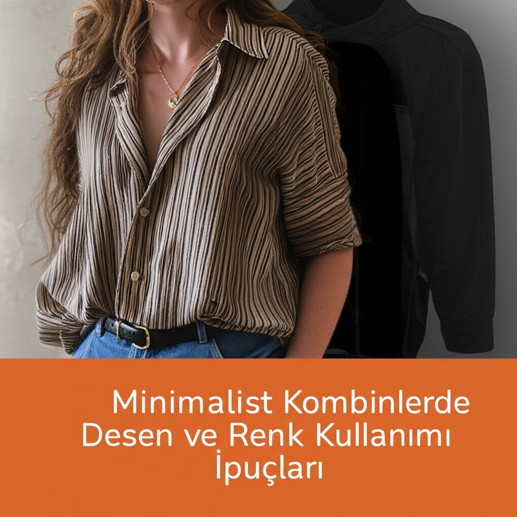 Minimalist Kombinlerde Desen ve Renk Kullanımı İpuçları