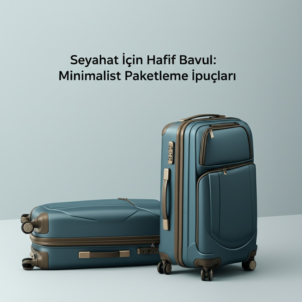 Seyahat İçin Hafif Bavul: Minimalist Paketleme İpuçları